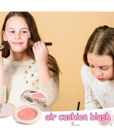 Cream Blush For Cheeks Lightweight Creamy Air Cushion Cheek Blush Long-lasting Waterproof Highly Pigmented Blendable Moisturizing Face Blushes & Face Makeup For Dewy Finish And Natural Look - Buy Online on GoSupps.com