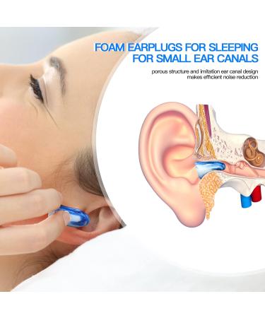 8 Pack Foam Earplugs for Shokz - Noise Cancelling 32 dB Sound Blocking Premium Soft Earplugs for Small Ear Canals - Perfect for Sleeping & Blocking Snoring - Buy Online on GoSupps.com