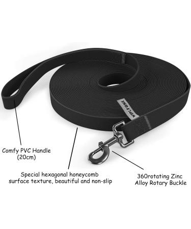 Wolfone 6m Waterproof Dog Leash - Heavy Duty Long Recall Tow Line with Anti-Slip Handle for Outdoor Training - Buy Online on GoSupps.com