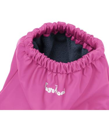 Playshoes Kid's Waterproof Footies with Fleece Lining - Medium Pink | Unisex Pantuflas - Buy Online on GoSupps.com