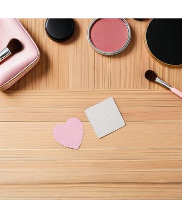  LRXIYODE 4 Boxes Disposable Eyelash Glue Cleaning Pads Soft Cotton Heart Square Shapes Natural Glue Removal Without Lint Suitable for Eyelash Extensions Makeup Nail Polish Salon - Buy Online on GoSupps.com