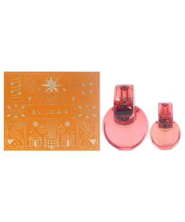 Bvlgari Omnia Coral for Women - 2 Pc Gift Set 3.4oz EDT Spray 0.5oz EDT Spray