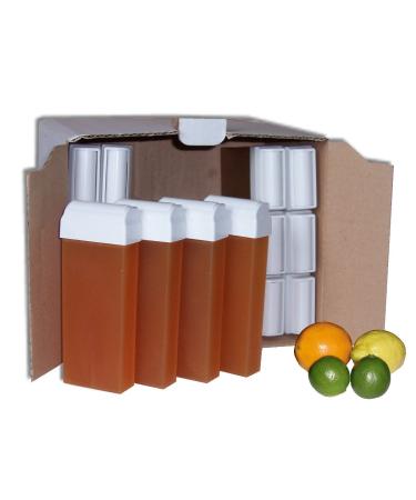 storepil - 24 recharges 100 ml de cire piler - MIEL pour pilation parfum agrumes