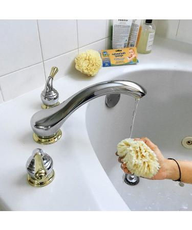 Baby Buddy Natural Wool Sea Sponge - Hypoallergenic Bath Sponge for Tender Skin - 4.5in, Brown - 1 Count - Buy Online on GoSupps.com
