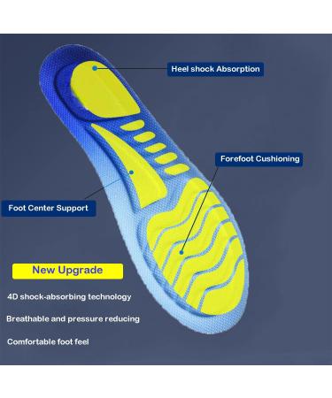 Buy Solo Actfit Comfort Sport Insoles - Orthopedic Relief for Plantar Fasciitis & Flat Feet | Soft Damping Shoes for Hiking | Sizes 37-38 - Buy Online on GoSupps.com