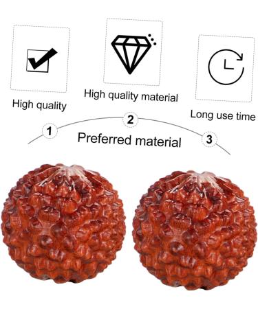 Shop Tovinanna 4-Piece Hand Massage Ball - Carving Handicraft Decompression Toy & Chinese Woodworking Decoration - Buy Online on GoSupps.com