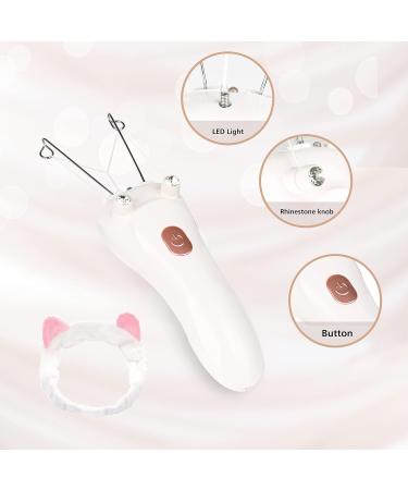 USB Rechargeable Face Epilator & Electric Eyebrow Threading Tool for Women - Buy Online on GoSupps.com