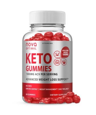 Vitaking Nova Optimal Keto ACV Gummies Nova Optimal ACV Gummies Nova Optimal Keto Gummies (60 Gummies)