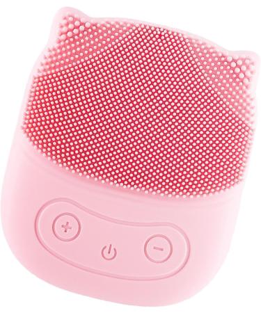 Face Wash Scrubber Penguin Shape Vibrating Face Brush - Waterproof Skin Care Face Brushes Electric Face Brush for Women and Men Pink - Buy Online on GoSupps.com