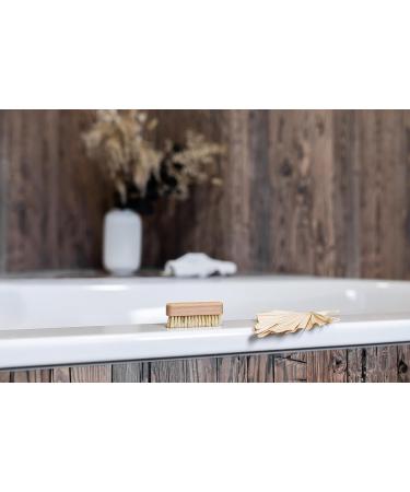 Chinchilla Children's Nail Brush - Eco-Friendly Beech Wood & Vegan Bristles | Plastic-Free & Made in Germany | Perfect for Nail Care & Cleaning - Buy Online on GoSupps.com