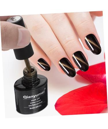 POPETPOP Black Face Paint Olive Green Nail Polish Nails Gel Mood Changing Nail Polish Gel 9 d Jade Varnish - Buy Online on GoSupps.com