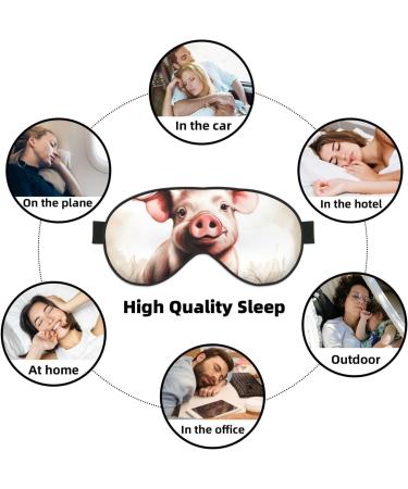 Naughty Pigs Baby 1 Sleep Mask | Adjustable Breathable & Fashionable Eye Mask for Comfortable Sleep - International Shipping - Buy Online on GoSupps.com