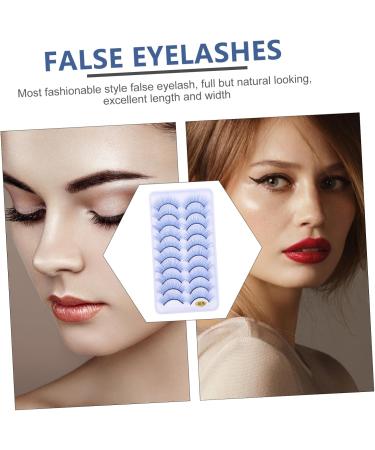 minkissy 10 Pairs Fake Eyelashes Halloween False Eyelashes Lashes Strip False Lash Extensions Halloween False Makeup Lashes Dollsthetic Lashes Faux Lashes Extend Fiber Cosmetic - Buy Online on GoSupps.com