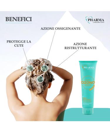  YLATI' YPHARMA Active Ozone Shampoo 150ml Restructuring shampoo with ozonated sunflower oil and hydrolyzed keratin for fine and brittle hair gentle with probiotics for nourished hair - Buy Online on GoSupps.com