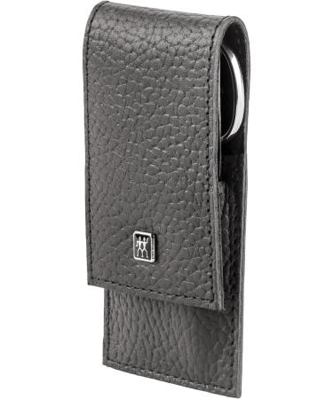 ZWILLING 3 Piece Cowhide Leather Nail Care Pedicure Set with Press Stud and Nail Scissors Anthracite - Buy Online on GoSupps.com