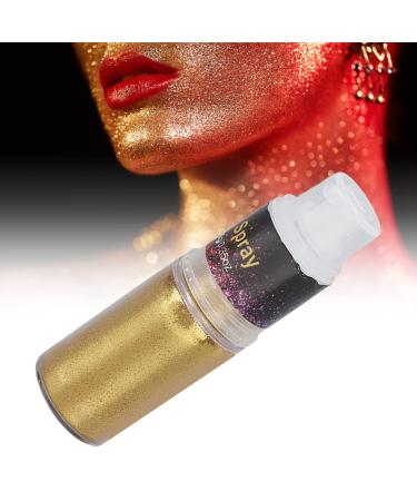 Golden Glitter Spray 10g glitter powder for face body cosmetics nail art glittering powder glittering make up glitter - Buy Online on GoSupps.com