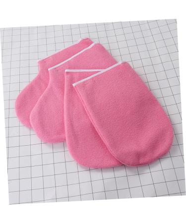 POPETPOP 4 Sets Leather Horn Boots Paraffin Wax Mittens Nail Tools Pedicure Tools for Feet Spa Gloves Moisturizing Gloves Foot Polyester Lining Care Women's Nursing Cover - Buy Online on GoSupps.com