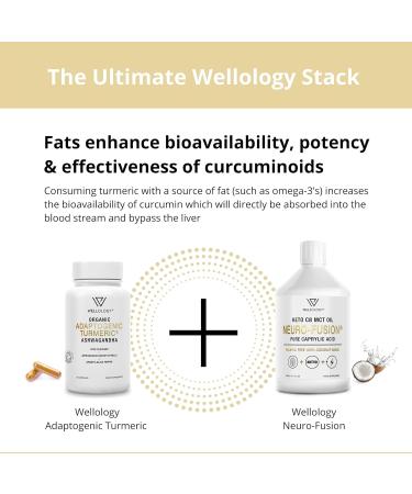 Keto C8 MCT Oil - Pure C8 Caprylic Acid not C10 - Make MCT Oil Ketogenic Bulletproof Coffee - Energy Boosting Ketones - Low Carb Keto Food - MCT Oil Vegan - 500ml by Wellology - Buy Online on GoSupps.com