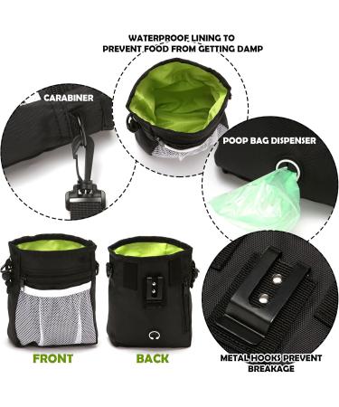 BDSHUNBF Dog Treats - Premium Training Treats & Poop Bag Dispenser for Dogs | Perfect for Pet Training & Outdoor Walks - Buy Online on GoSupps.com