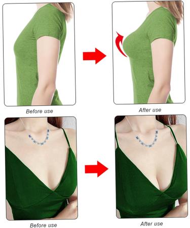 Soft Silicone Bra Inserts - Invisible Push Up Enhancers | Self-Adhesive Waterproof Bikini & Sports Bra Pads | 1 Pair for Weddings & Swimwear - Buy Online on GoSupps.com