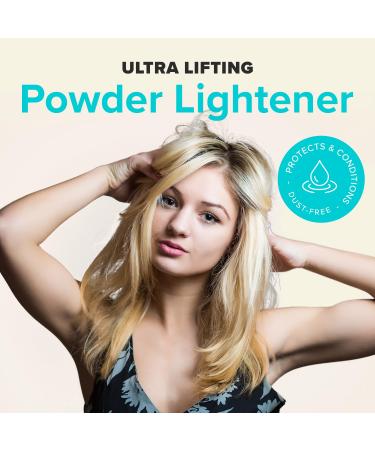 Odeon Professional Ultra-Lifting Powder Lightener - 8oz Hair Bleach Powder for Balayage Highlights & Full Bleaching - Up to 9++ Levels - Buy Online on GoSupps.com