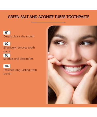Cleansing Toothpaste 100g Cleanser for Dental Stains | Refreshing Toothpaste for Outdoor Use Home Bathroom Office Travel Refreshing Daily Routine After Meals - Buy Online on GoSupps.com