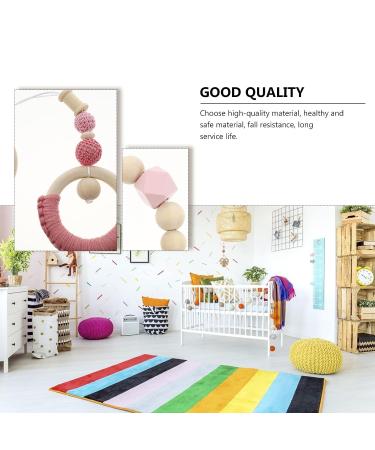 Healifty Baby Pink Beech Teething Toys - Set of 12 Bedroom Pendant Adornments for Soothing and Chewing - Baby Shower Gift - Home Decorative Items - Buy Online on GoSupps.com