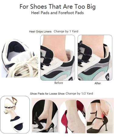 Red Bottom Shoe Sole Protector for Christian Louboutin | Heel Grip & Metatarsal Pads for Women | 4 Pairs of Large Shoe Pads - Buy Online on GoSupps.com