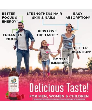 MaryRuth's Liquid Multivitamin & Probiotic Bundle - Vegan A B C D3 E, Amino Acids | Immune Support, Digestion, Focus, Energy, Gut Health - 4oz - Buy Online on GoSupps.com