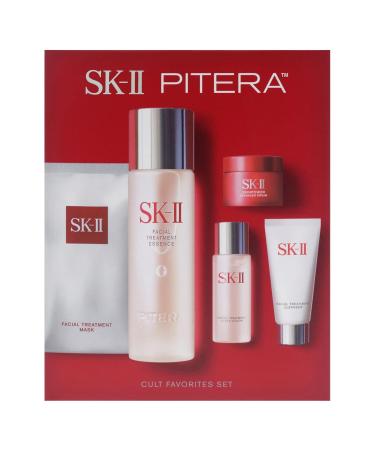 SK-II Cult Favorites Skincare Set for Women - 5 Pc Travel Size Facial Treatment & Essentials - International Shipping Available - Buy Online on GoSupps.com