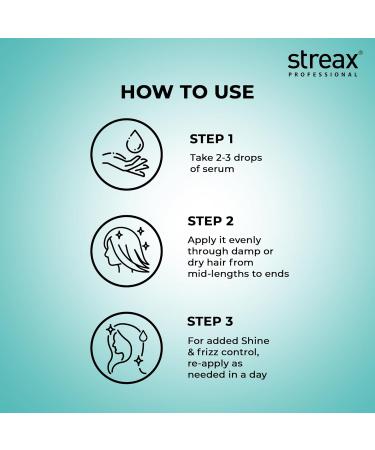 Streax Pro Hair Serum Vita Gloss 100Ml - Buy Online for Shiny Healthy Hair | International Shipping - Buy Online on GoSupps.com