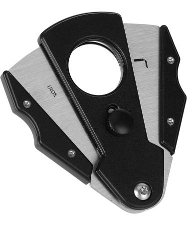 CiTree Double Blade Guillotine Cutter with Safety Lock - Stainless Steel Clippers (Black) - Buy Online on GoSupps.com
