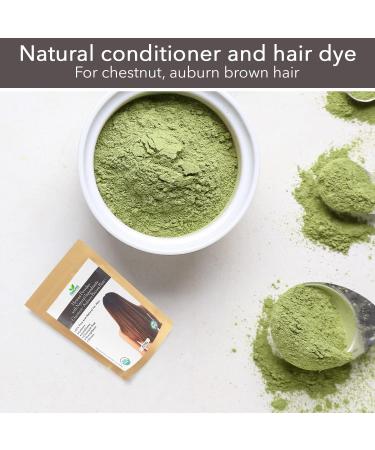 Naturel Anytime Henna Chestnut with Hibiscus 100g USDA Organic - Pack of 1 - Buy Online on GoSupps.com