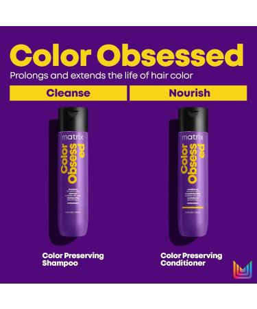 Matrix Color Obsessed Antioxidant Shampoo 33.8 Fl Oz - Prevents Fading & Enhances Hair Color - Cruelty Free - For Color Treated Hair - Buy Online on GoSupps.com