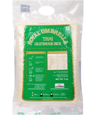 Royal Umbrella Thai Sticky Rice 5kg - Premium Quality, Pack of 1 - Buy Online on GoSupps.com