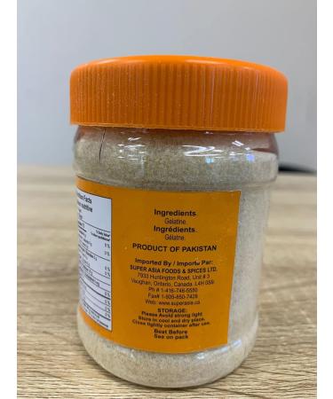 Halal Gelatin Powder Unflavored For Baking 200 Gram (7 Ounce) Sourced From Pasture Raised Cows Collagen Cooking Powder Best For Gummies Soups Candies Smoothies Cakes Jelly. - Buy Online on GoSupps.com
