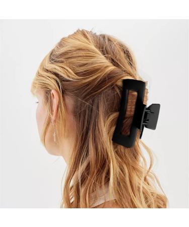 Nahalesy 5 Extra Large Claw Clips for Thick Hair - Strong Grip Matte Big Hair Clips - 4PCS XL Claw Clips for Thick Long Hair - Neutral Jumbo Claw Clips - Buy Online on GoSupps.com