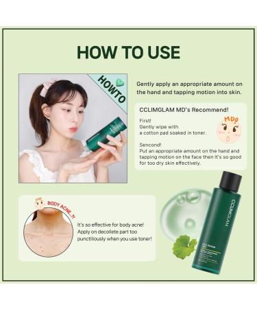CICA Regain Toner 150ml - Vegan Astringent for Sensitive Skin | Korean Clean Beauty Toner - Buy Online on GoSupps.com