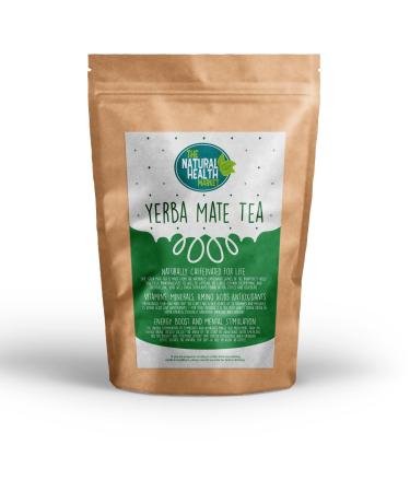 Yerba Mate Tea Bags by The Natural Health Market 100 Bags A Powerful Stimulant Containing Natural Vitamins & Mineral Mate Cafe Quality Tea Bags for Home Caffeine Strength Without The Jitters! 100 Count (Pack of 1) - Buy Online on GoSupps.com