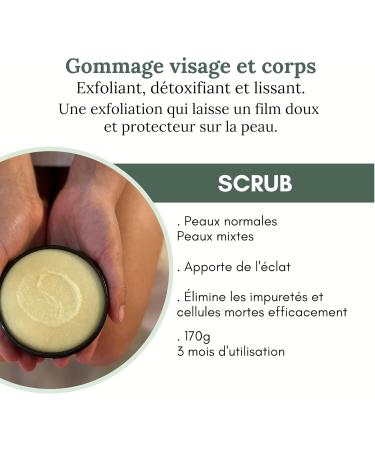 LAB ESSENTIEL SCRUB Exfoliating Scrub - 100% Natural Sugar - Detoxifies and Smooths - Face and Body - Unique Fragrance Source of Relaxation - Skin is Softer and Sharper LES HUILETTES - Buy Online on GoSupps.com