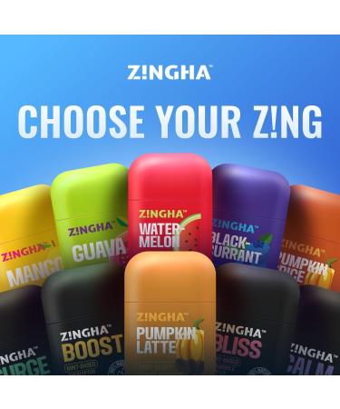 Z!NGHA Natural Aromatherapy Dual Nasal Inhaler Stick Uplifting Essential Oil Blend for Refreshing Scents & Daily Clarity | Portable, Travel-Friendly Nasal Stick for Aromatic Enjoyment - Buy Online on GoSupps.com
