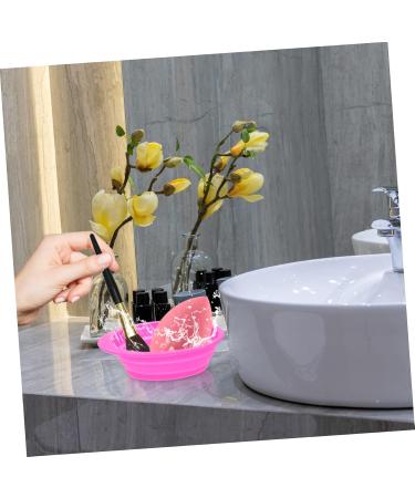 Buy Cosmetics Brush Scrubber Cleaning Pad | Makeup Brush Cleaner Tool 14.5x11cm - Efficient Eye Brush Washing & Rinsing Pad - International Shipping Available - Buy Online on GoSupps.com