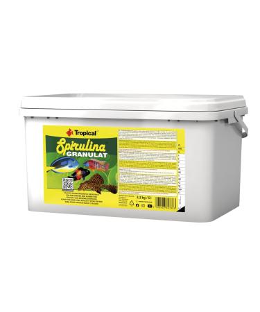 TROPICAL Spirulina Granulate 2.2 kg/5 L