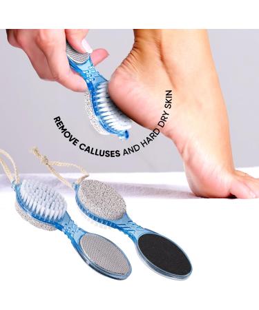 Vega Brosse pieds 4 en 1 la couleur peut varier Brosse de p dicure pour les pieds - Buy Online on GoSupps.com