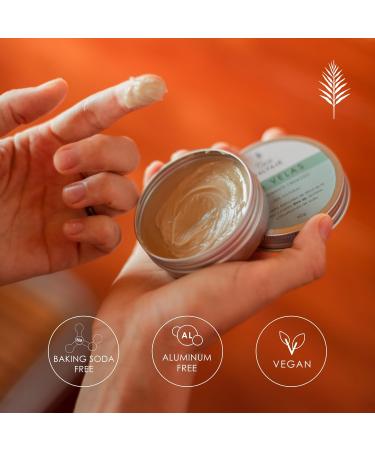 Natural Deodorant for Women & Men | Aluminum Free Deodorant with Magnesium | Non toxic Vegan Hypoallergenic and Pregnancy Safe | Clean Organic Ingredients | 2.11oz LAS VELAS (Minty) - Buy Online on GoSupps.com