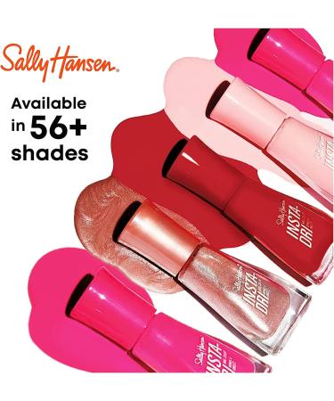 Sally Hansen Insta-Dri Nail Polish in Pink Aurora - Fast Drying Formula - Buy Online on GoSupps.com