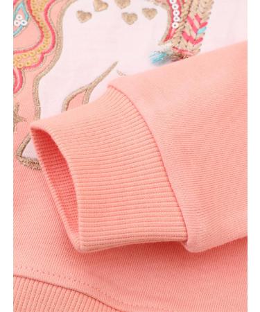 Girls Unicorn Sweatshirt - Long Sleeve Cotton Top for Kids, Ages 1-12 - Buy Online on GoSupps.com