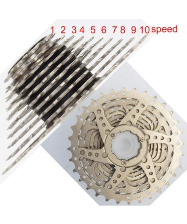 LANXUANR 10 Speed Mountain Bicycle Cassette 11-32T for MTB & Road Bike - Super Light & Durable - Buy Online on GoSupps.com