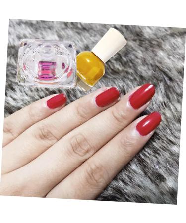 2pcs nail glass crystal cup Glass Nail Cup Transparent Glass Dappen Dish containers with lids monomer acrylic nail liquid dish Liquid Styling nails glass jar manicure 4X4cm Transparent Color 2 - Buy Online on GoSupps.com