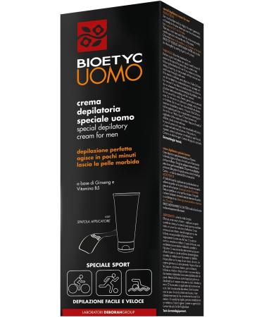  DEBORAH Bioetyc Special Hair Removal Cream for Men - 200 ml - Buy Online on GoSupps.com